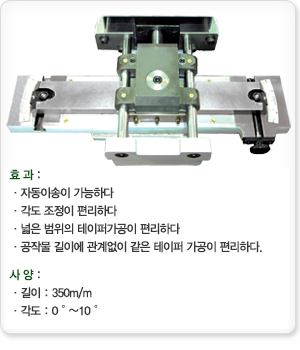 테이퍼절삭 장치