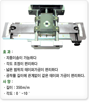 테이퍼절삭 장치